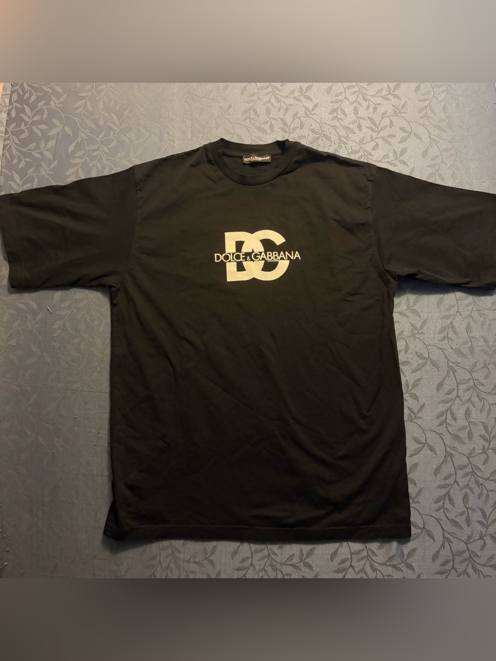 Dolce & Gabbana Logo Black T Shirt